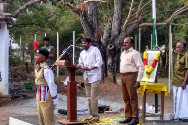Alagappa Government Arts College Sivaganga Republic day celebrations photo 2